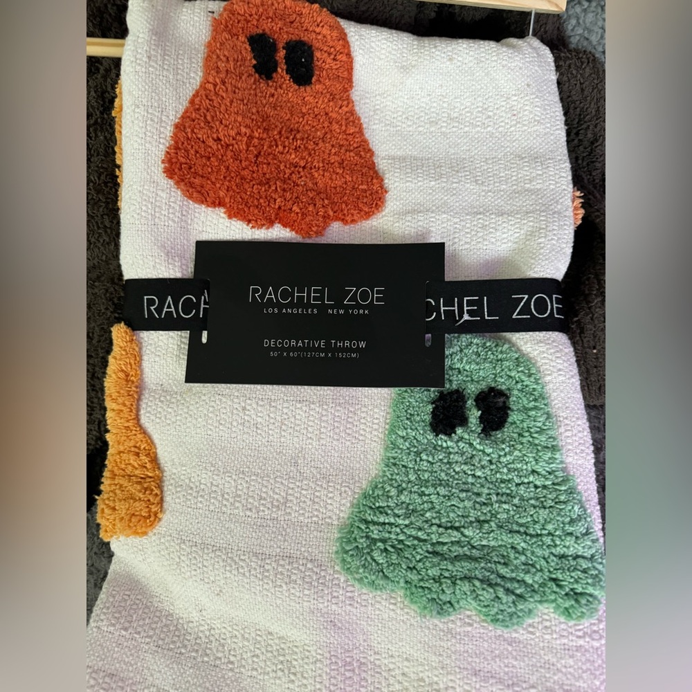 Rachel Zoe Viral Colorful Ghost Throw